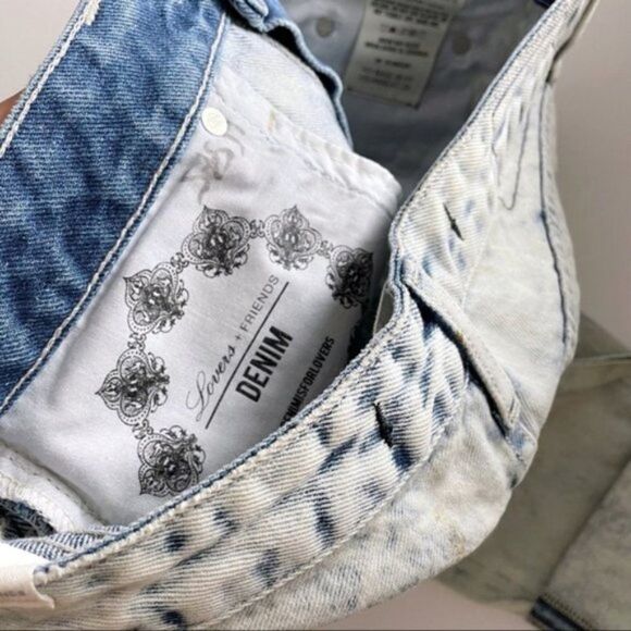 Lovers + Friends Distressed Boyfriend Fit Jeans - Picture 9 of 11